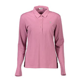 U.S. POLO ASSN. Pink Cotton Women Polo Shirt -   -  U.S. POLO ASSN..